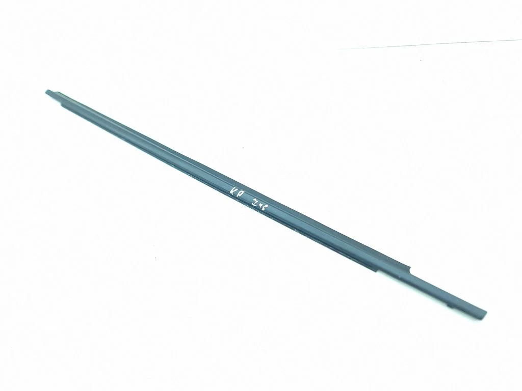 Front door glass trim molding – left
