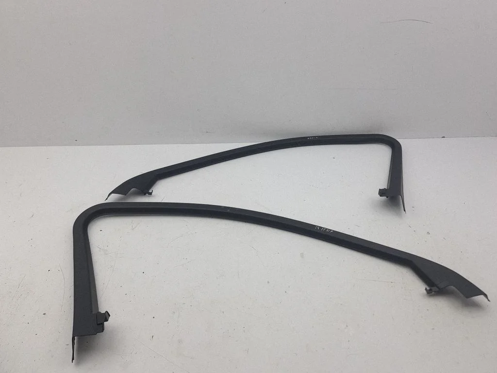 Front door glass trim molding 8W0867609