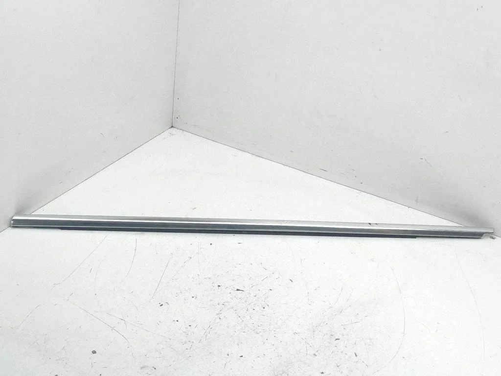 Front door glass trim molding – left