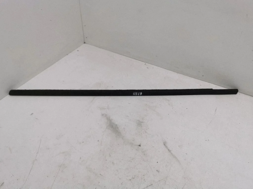 Front door glass trim molding – left