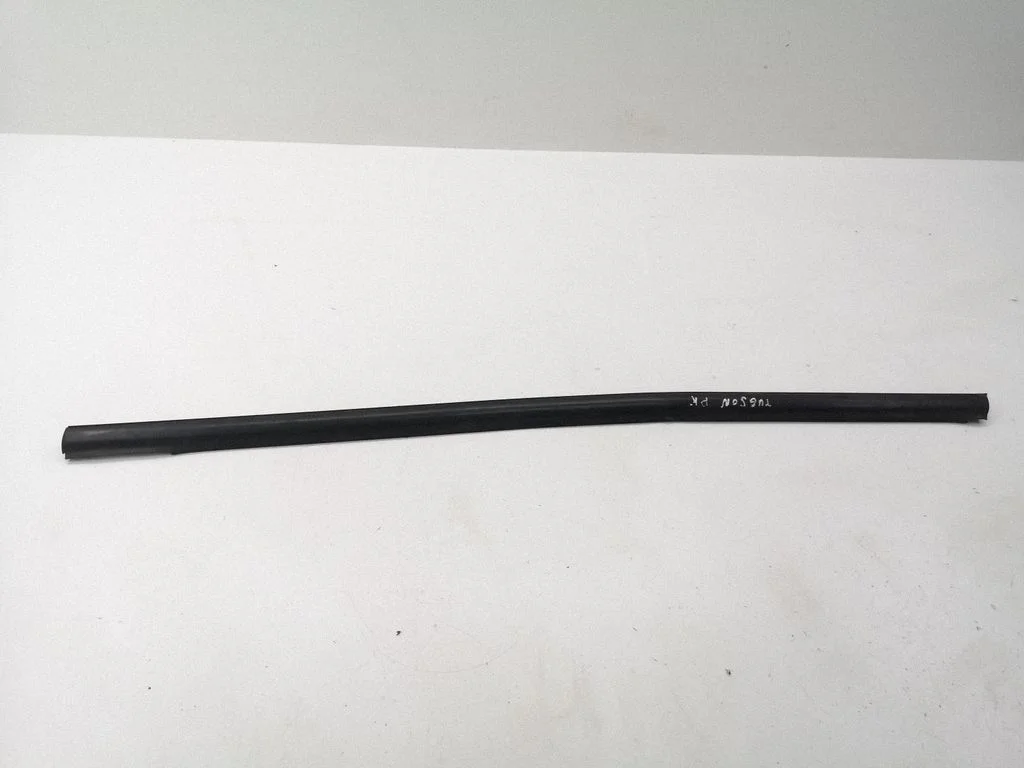 Front door glass trim molding – left