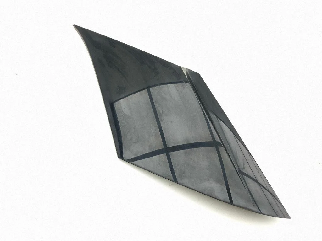 Rear side glass trim J8A229149A