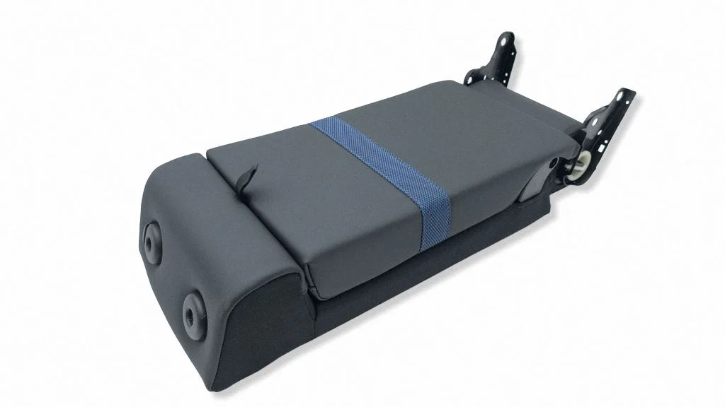 Rear seat armrest