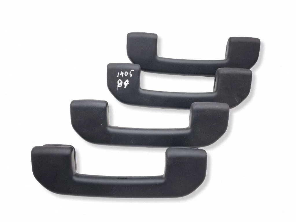 A set of handles for the ceiling