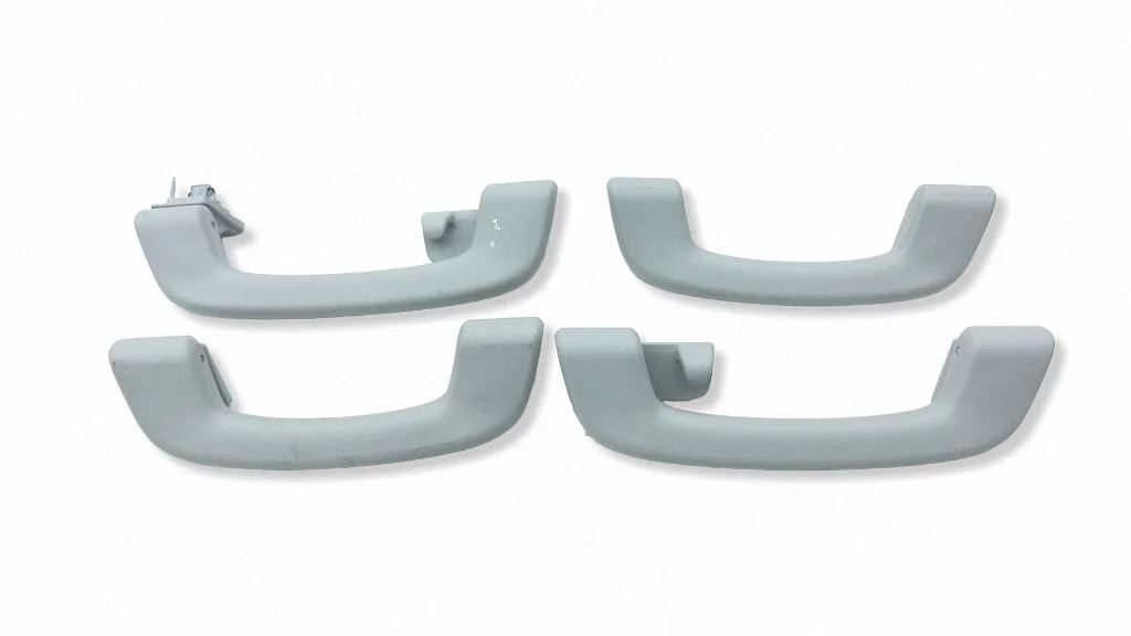 A set of handles for the ceiling