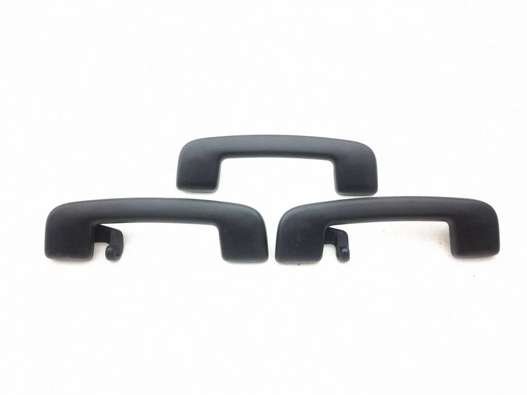 A set of handles for the ceiling