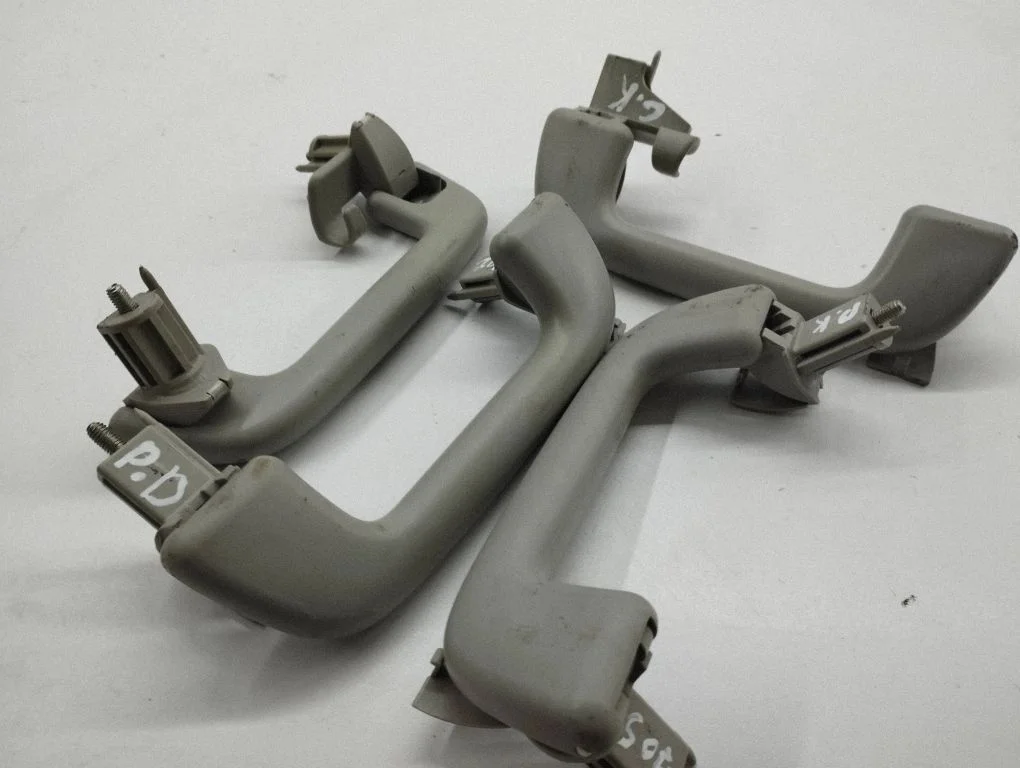 A set of handles for the ceiling