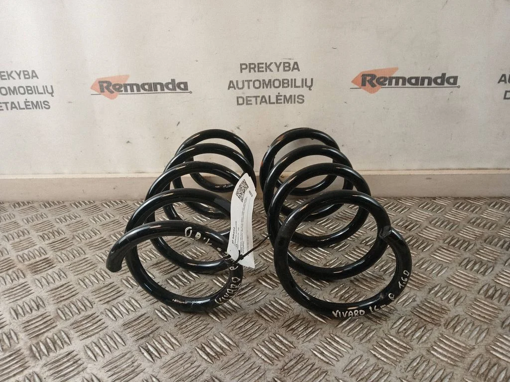 Front coil spring
