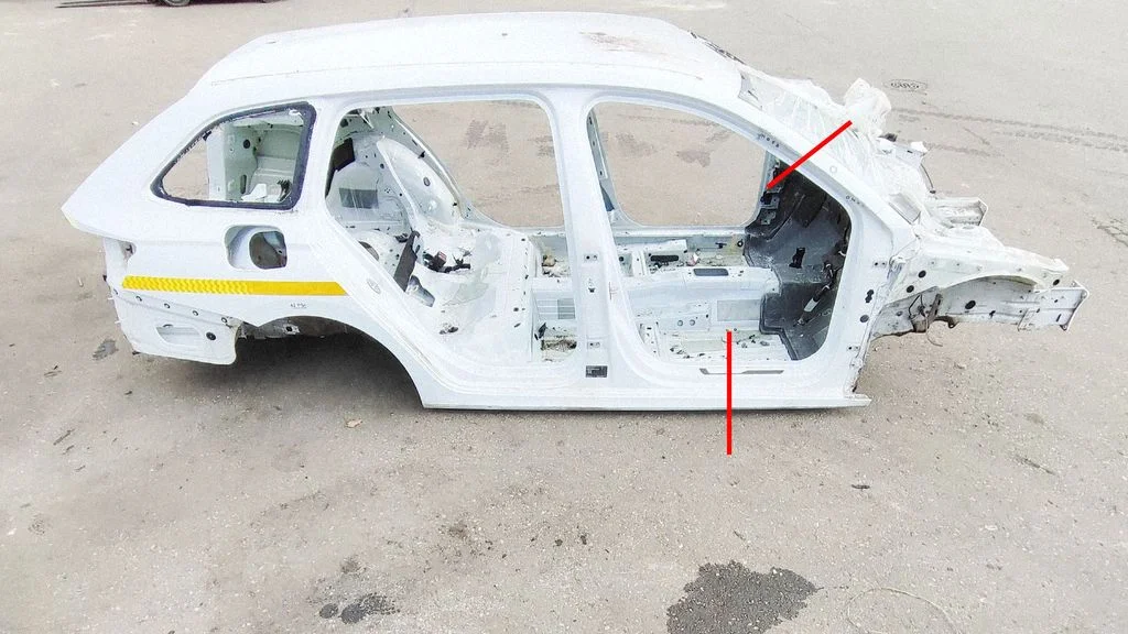 Front quarter panel – right