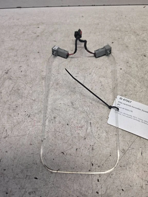Other center console (tunnel) element 1234