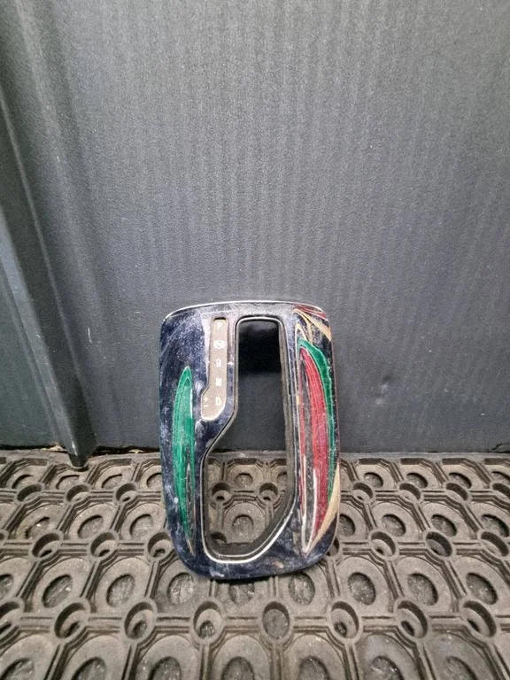 Gear lever shifter trim leather/knob 13252053