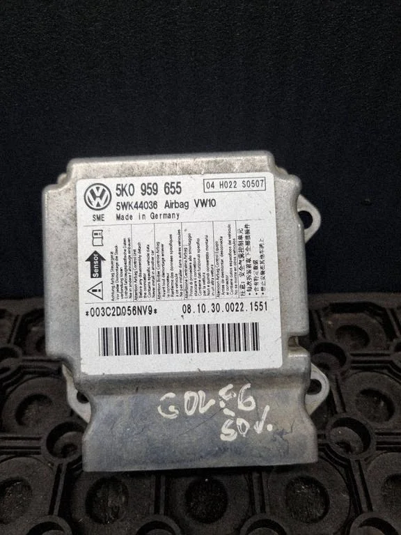Turvapatjade juhtplokk – Volkswagen Golf Plus (2005-2013)