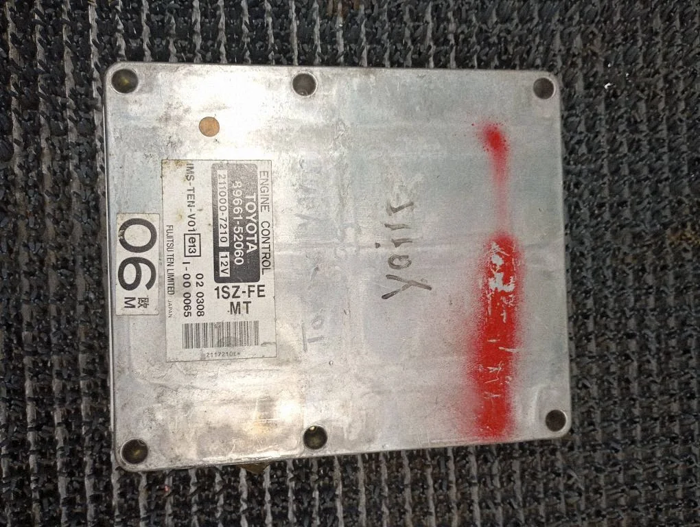 Engine control unit/module – Toyota Yaris Verso (1999-2005)