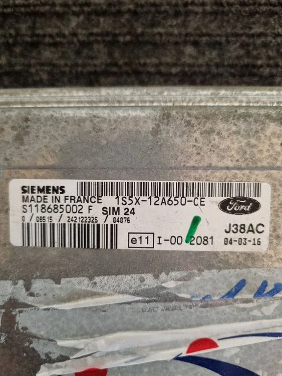 Engine control unit/module S118685002F – Ford Ka (1996-2008)