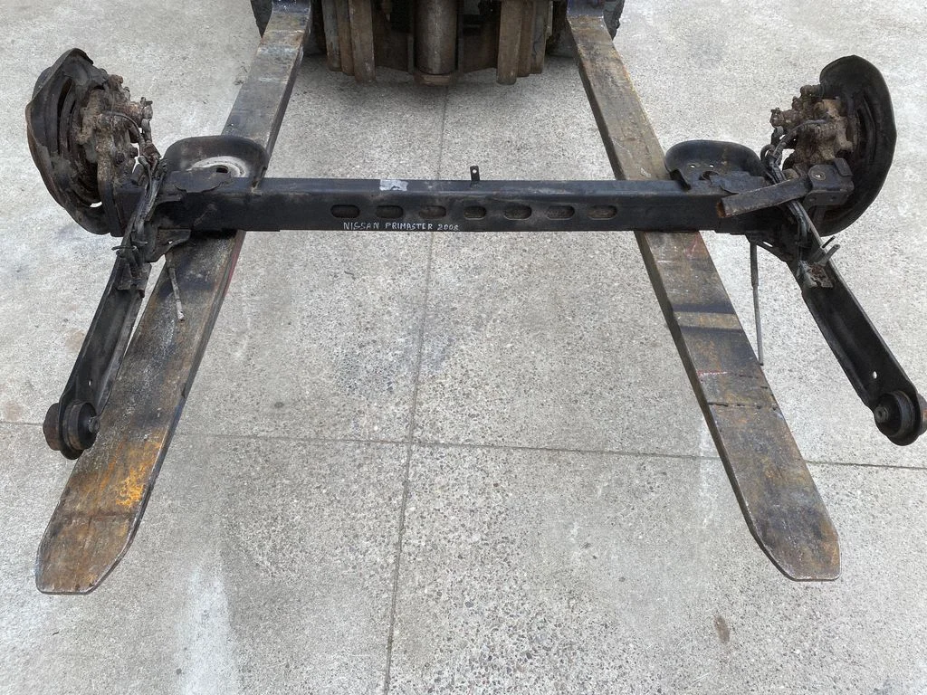 Rear axle beam