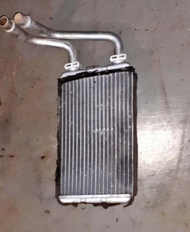 Heater blower radiator