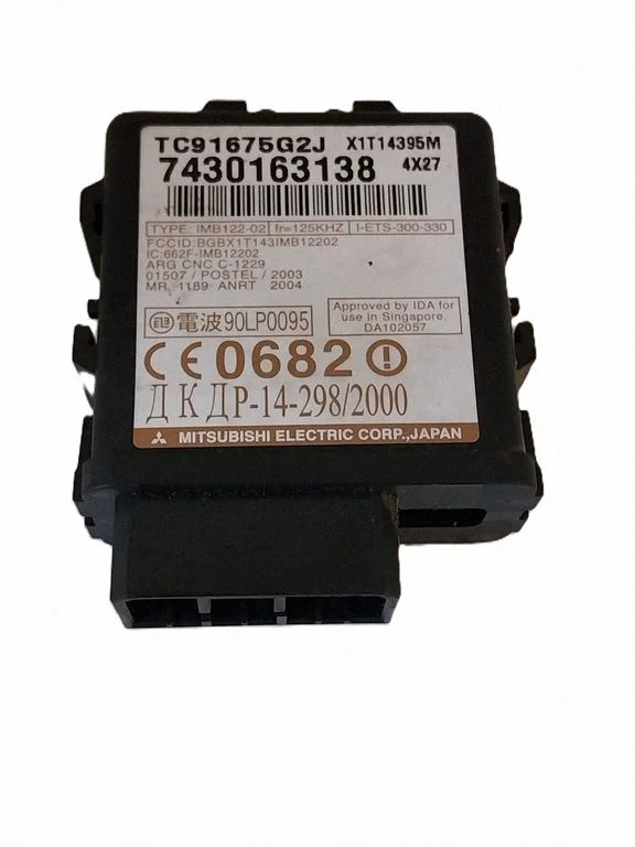 Immobilaiseri juhtplokk TC91675G2J – Mazda MPV II LW (1999-2007)