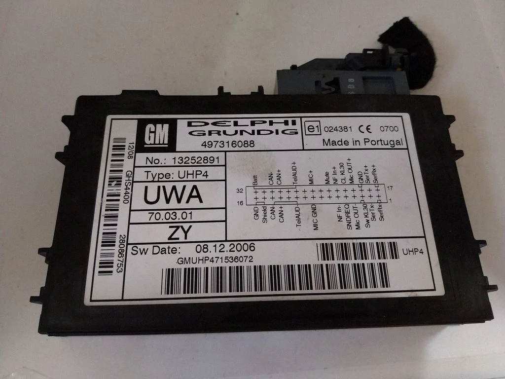 Bluetoothi moodul – Opel Vectra C (2005-2009)