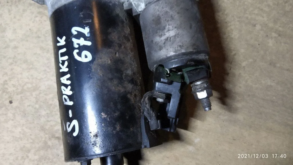 Starter motor – Skoda Roomster (5J) (2006-2015)