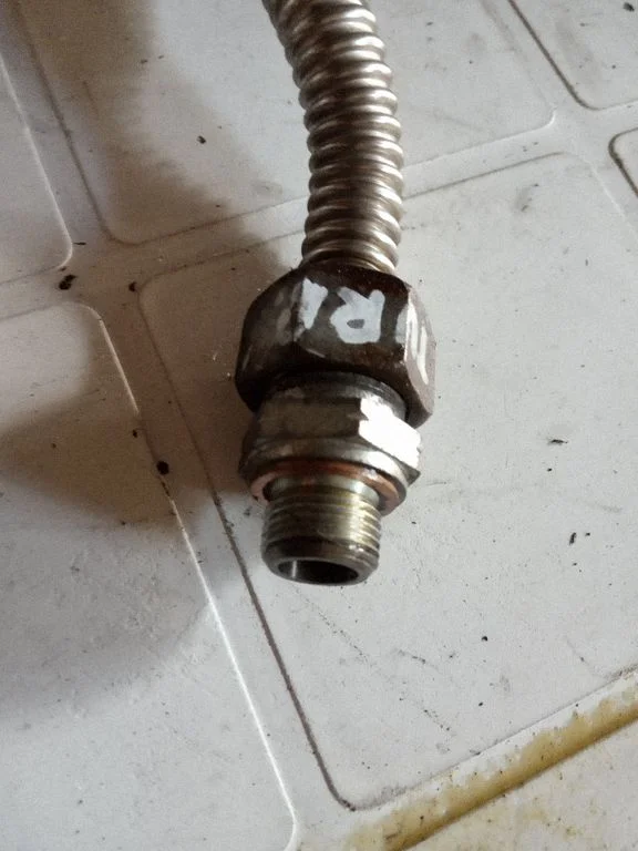 Turbīnas eļļošanas caurulīte(-s)/šļūtene(-s)