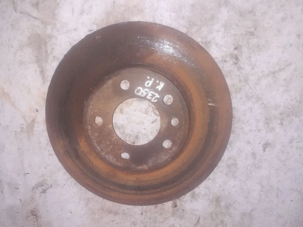 Front brake disc 7H0615301D