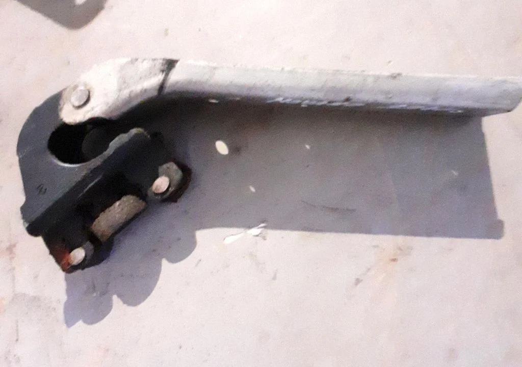 Sliding door upper roller guide/hinge
