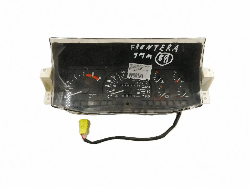 Speedometer (instrument cluster) – Opel Frontera A (1991-1998)