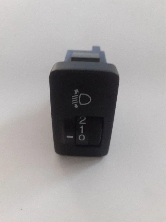 Headlight level height control switch