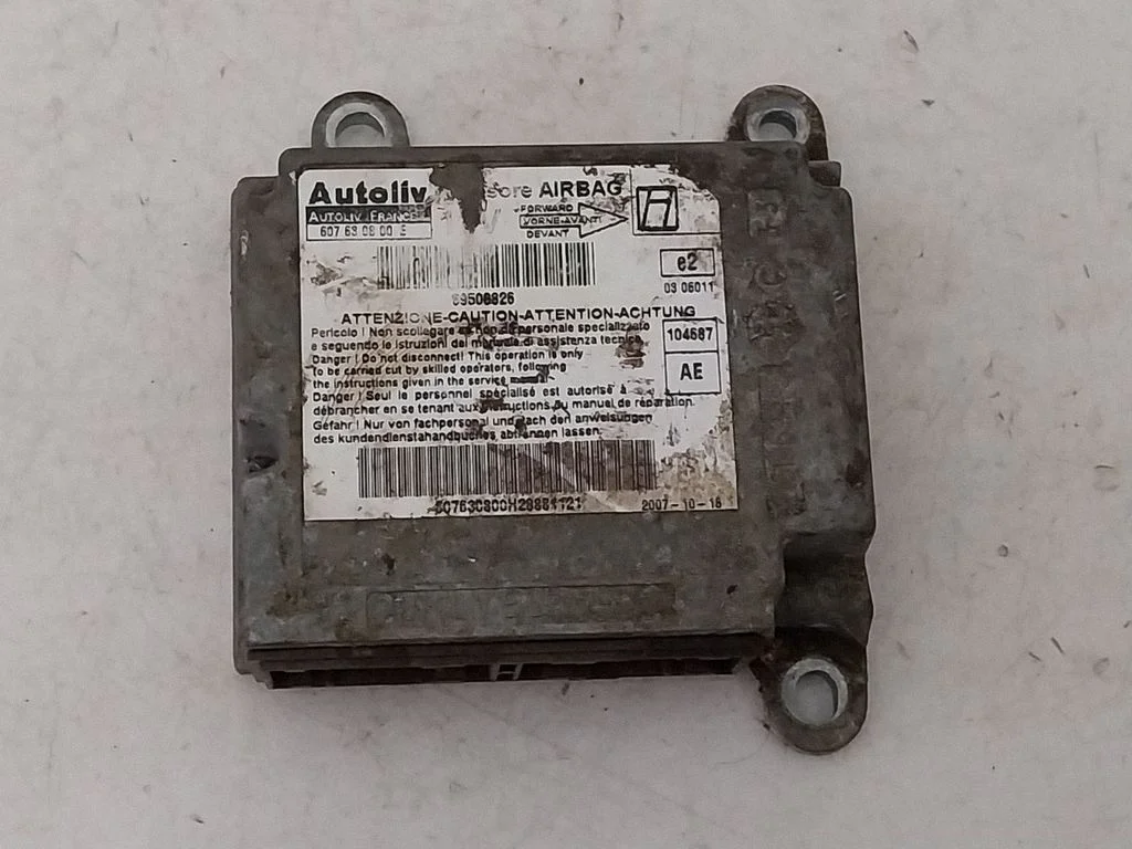 Airbag control unit/module 607630800E