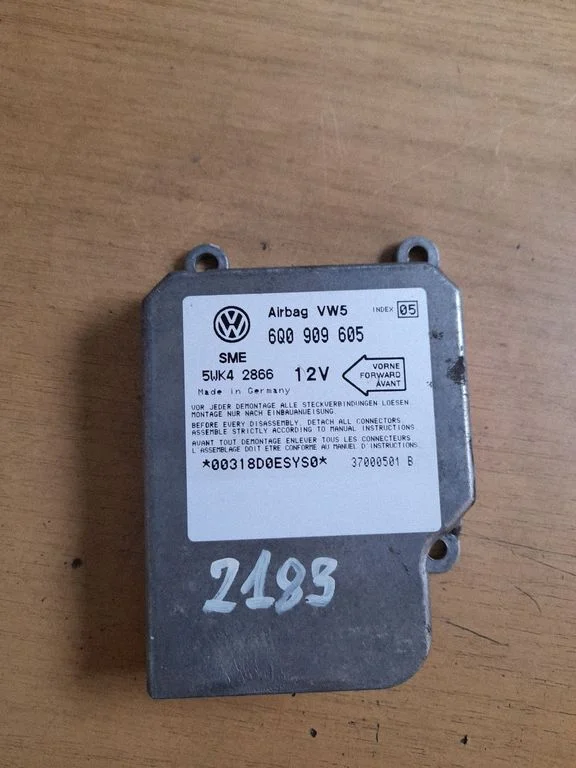 Turvapatjade juhtplokk 6Q0909605