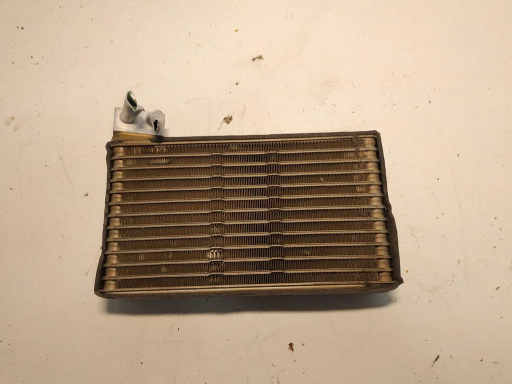 Air conditioning (A/C) radiator (interior)