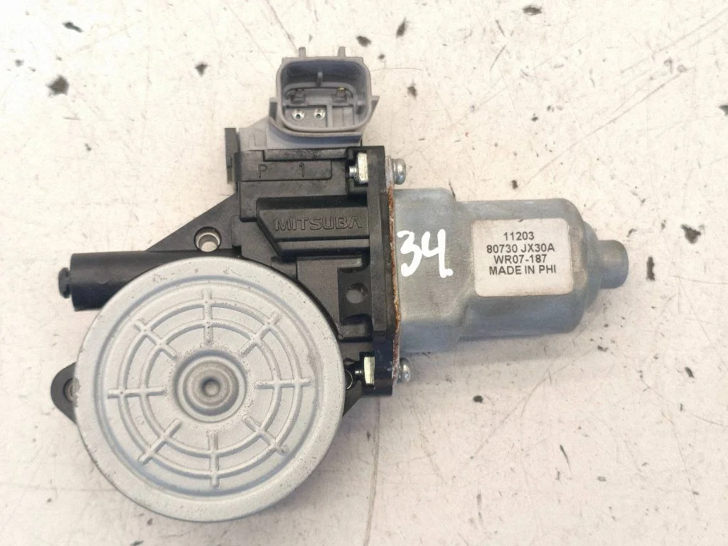 Front door window regulator motor 80730JX30A
