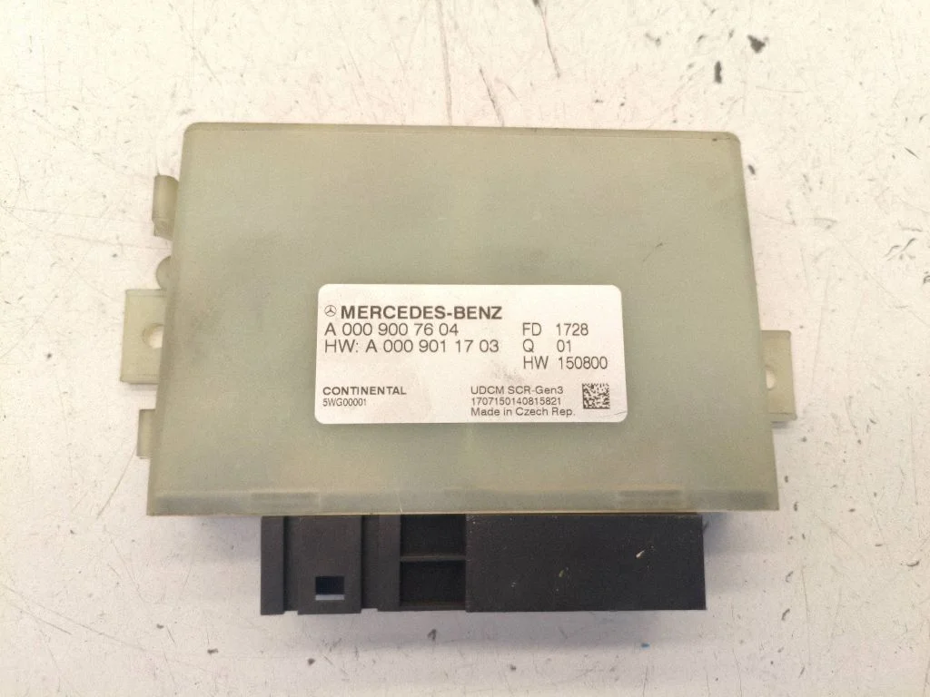 Reducing agents exhaust control unit A0009007604