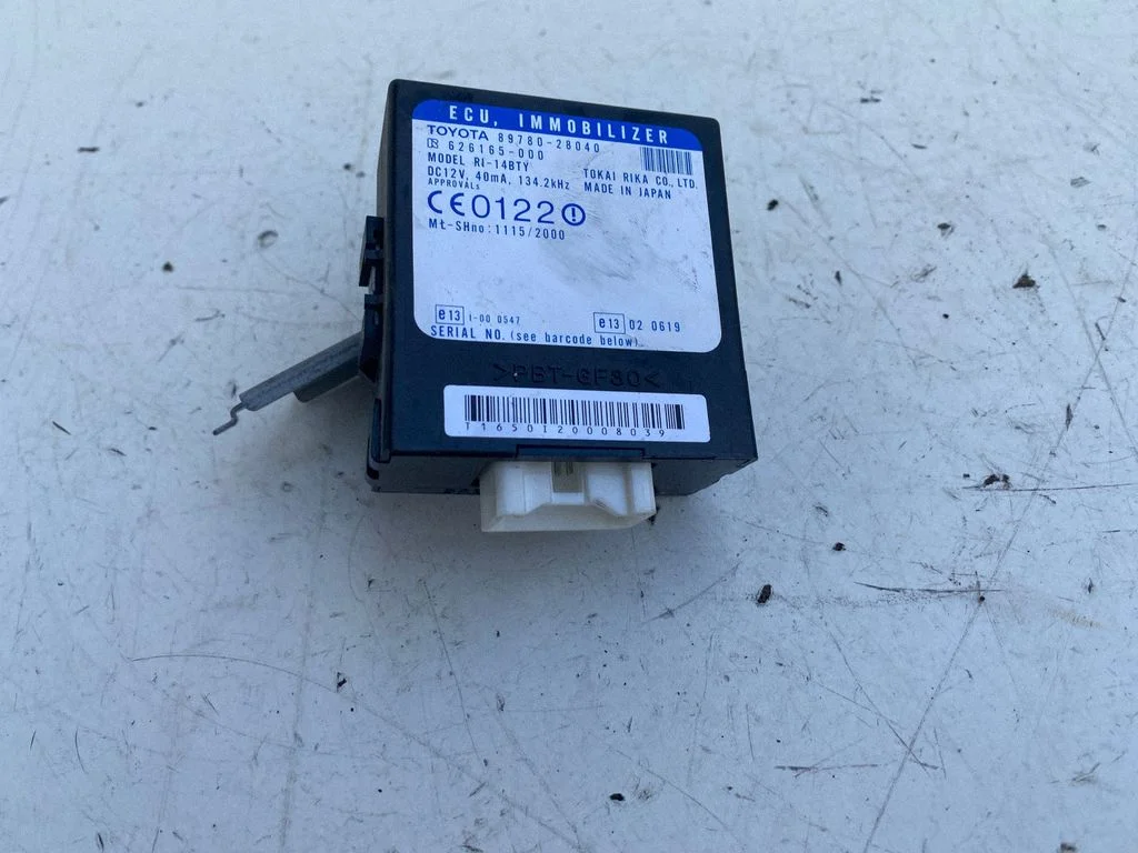 Immobilizer control unit/module 8978028040