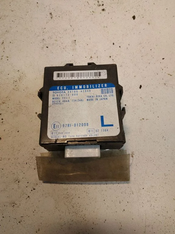 Immobilizer control unit/module – Toyota RAV 4 (XA20) (2000-2005)