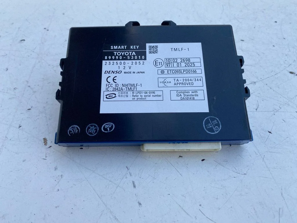 Keyless (KESSY) go control unit/module 8999053010
