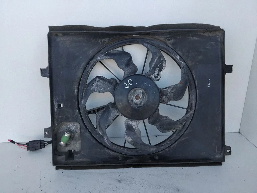 Electric radiator cooling fan