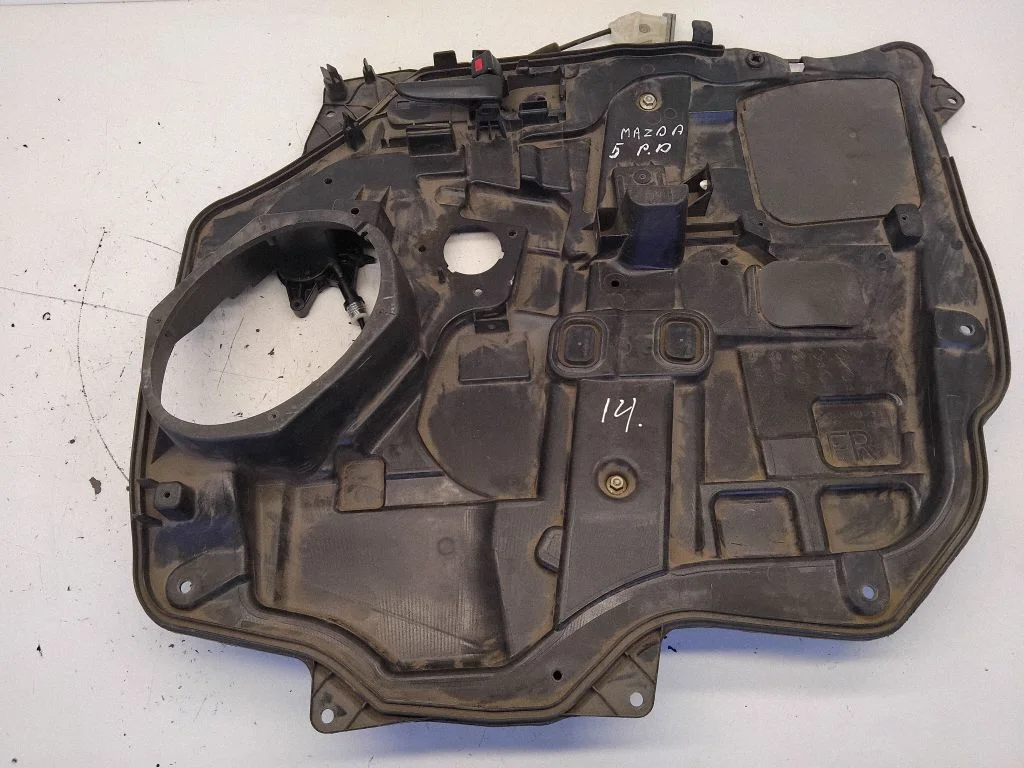 Priekšējā el. loga pacēlāja mehānisms bez motoriņa – Mazda 5 (2005-2010)