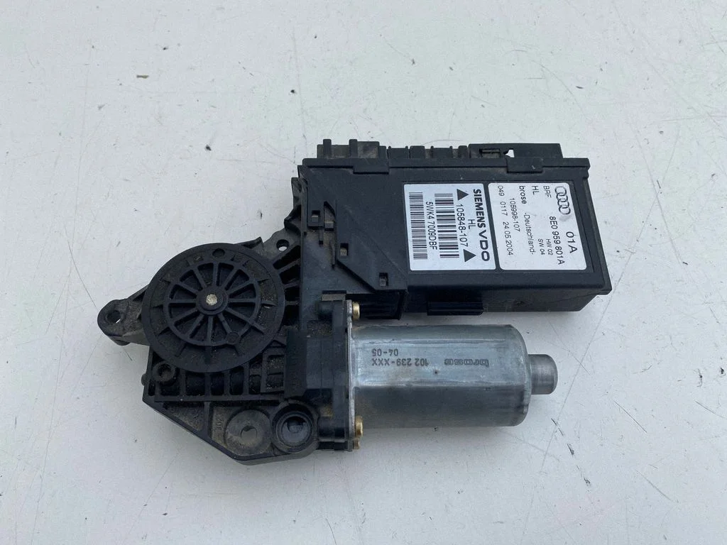 Rear door window regulator motor – Audi A4 S4 B6 8E 8H (2001-2005)