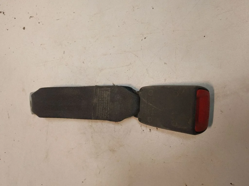 Rear seatbelt buckle