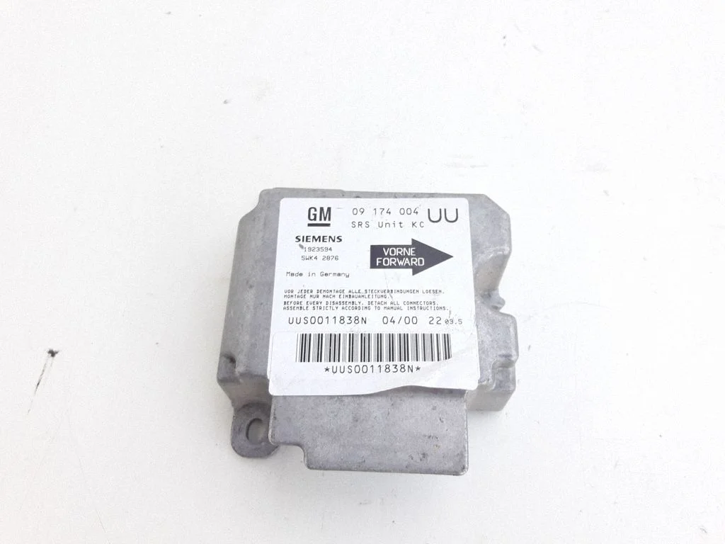 Drošības spilvenu vadības bloks 09174004