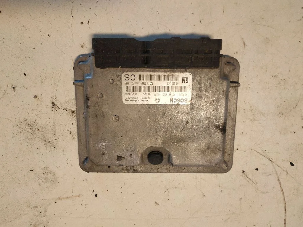 Engine control unit/module – Opel Zafira A (1999-2005)