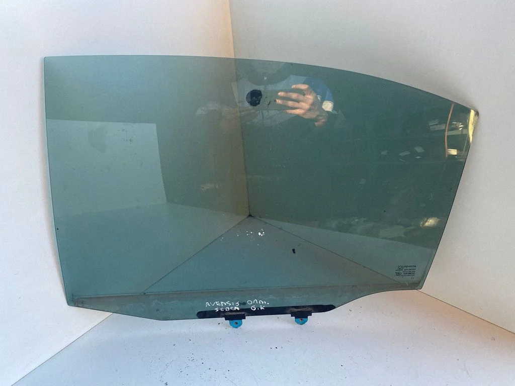 Rear door window glass – left