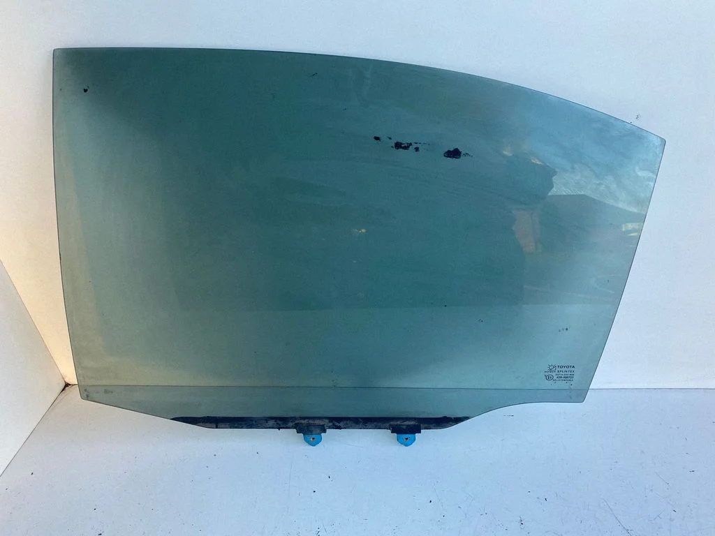 Rear door window glass – left