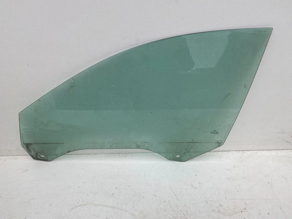 Front door window glass four-door – left