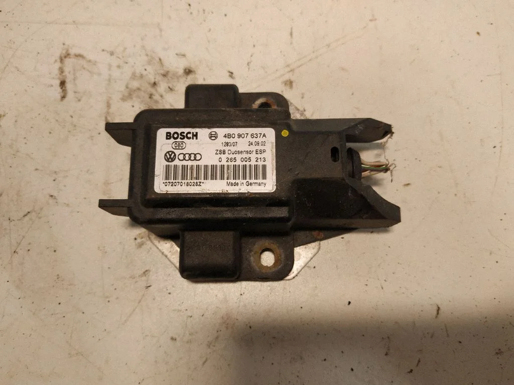 ESP acceleration yaw rate sensor – Audi A6 Allroad C5 (1999-2005)