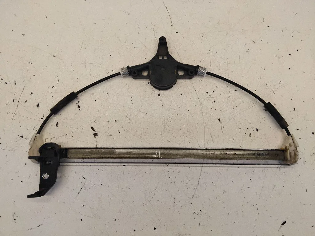 Rear window lifting mechanism without motor – right