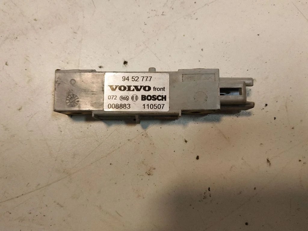 Drošības spilvenu trieciena sensors 9452777