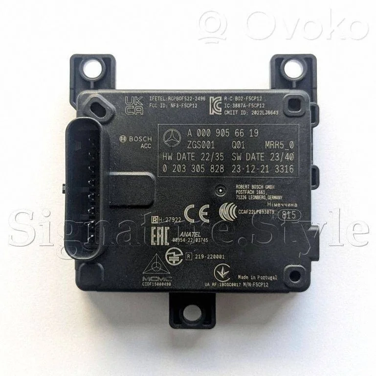 Distronic sensor radar A0009056619