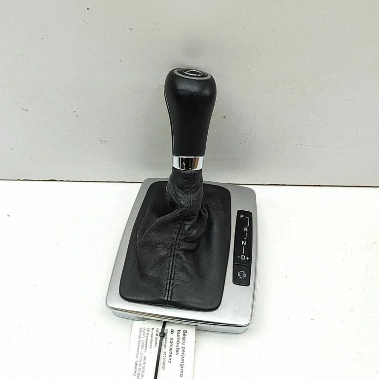 Gear lever shifter trim leather/knob – Mercedes-Benz CLK-Class C207 A207 (2010-2017)